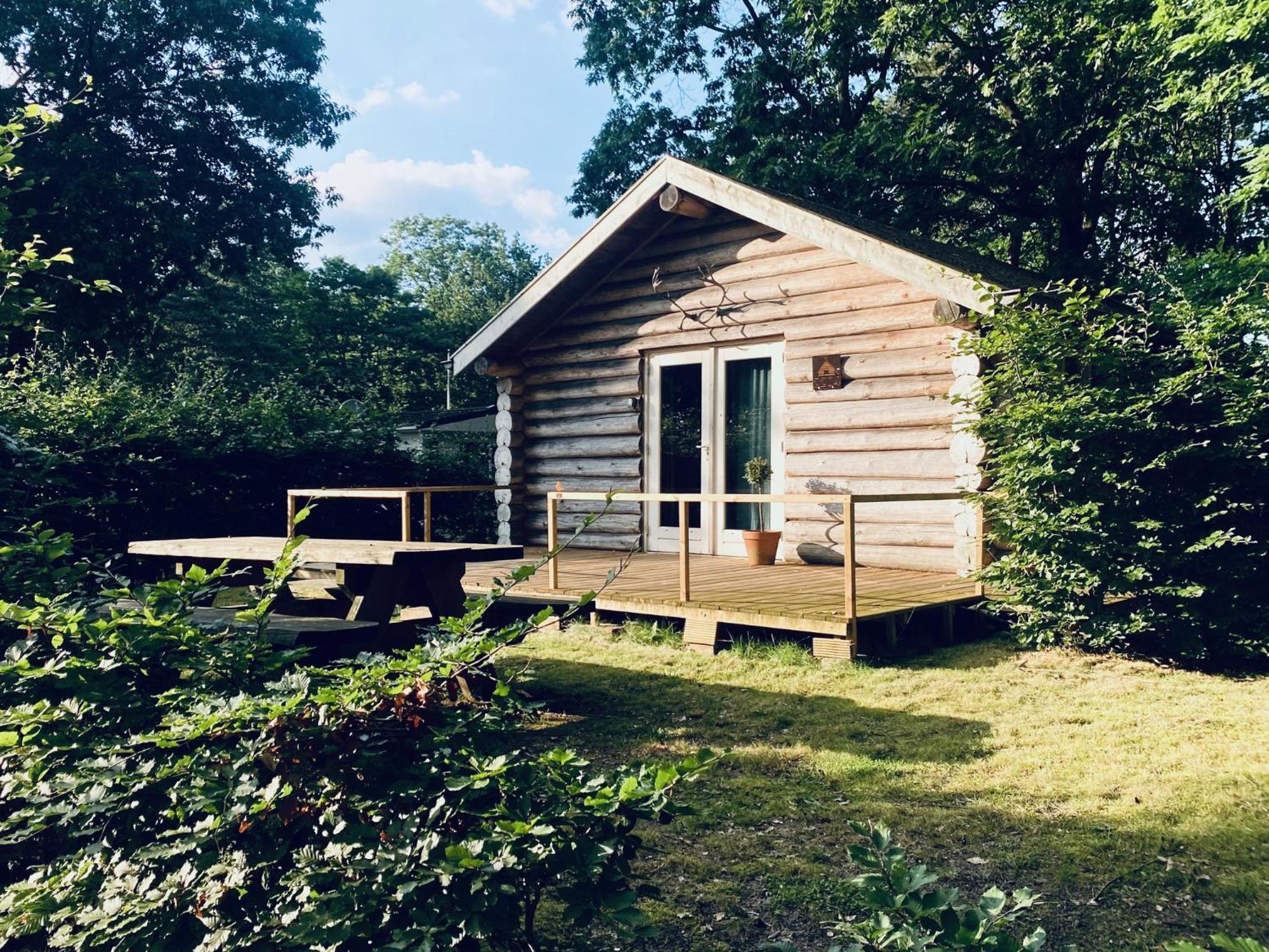 Knus Boomstamhuisje Op De Schatberg - Nabij Toverland Севенум Экстерьер фото
